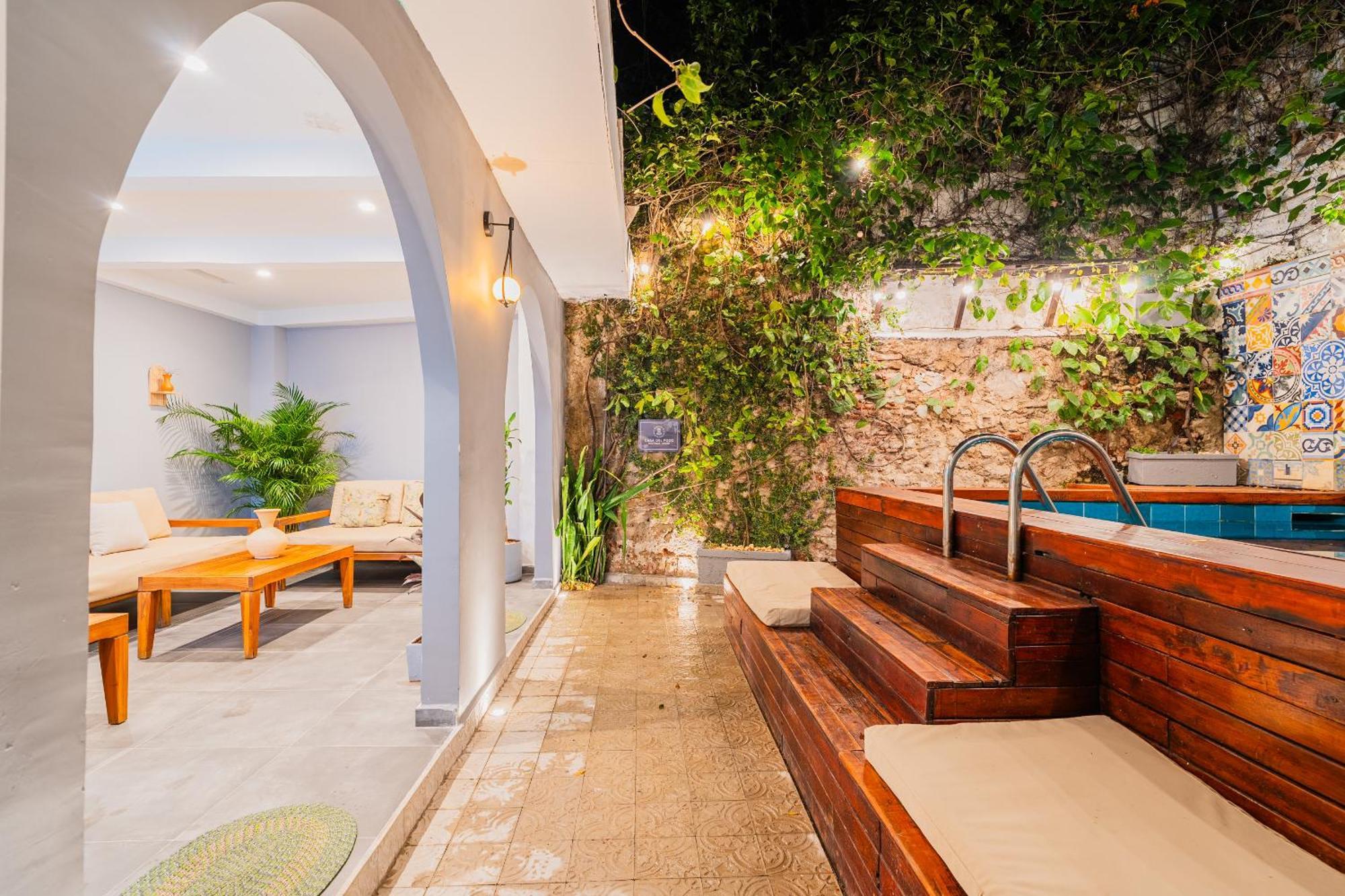 Casa Del Pozo Boutique House Hostel Cartagena Exterior photo