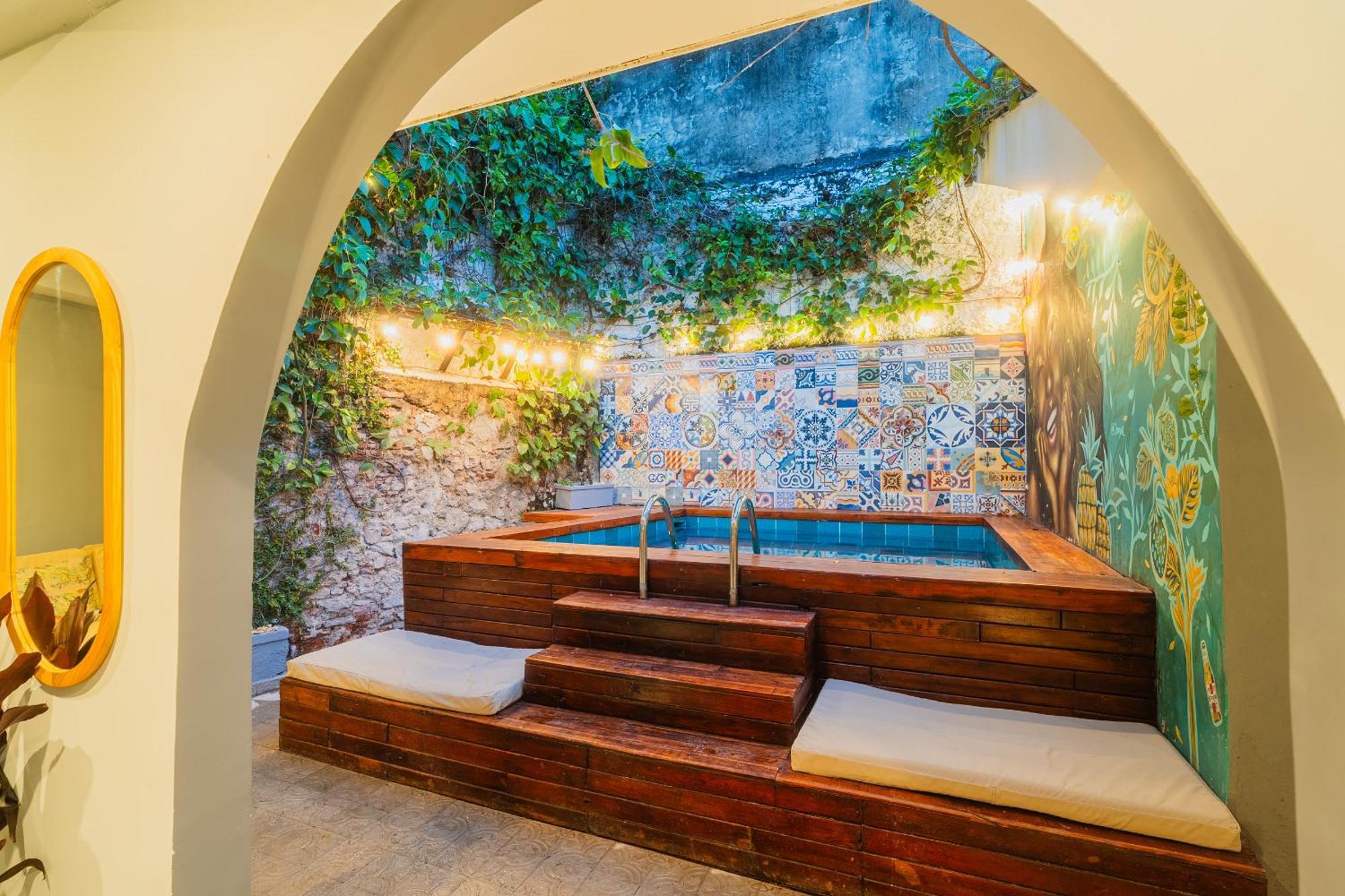 Casa Del Pozo Boutique House Hostel Cartagena Exterior photo
